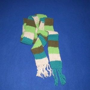 Old Navy Multi-Colored Crochet Scarf